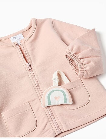 Chaqueta + pantalón de algodón con motivo