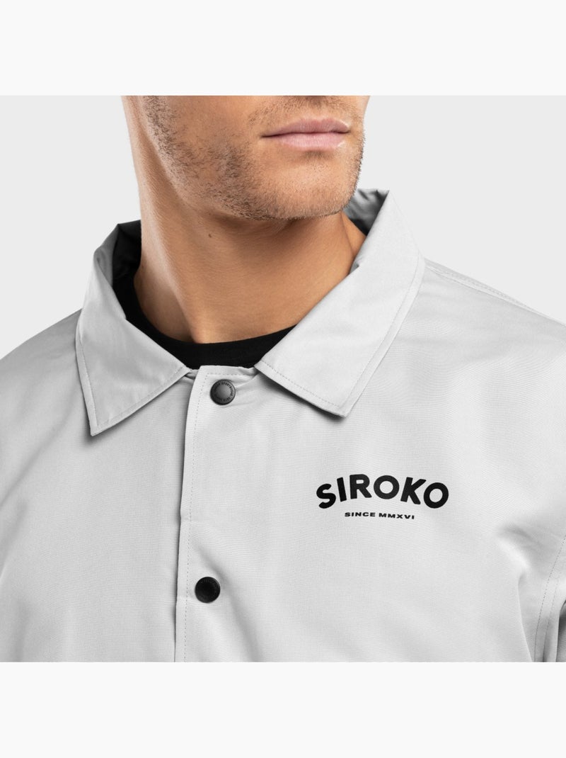 Chaqueta para hombre lifestyle hombre north shore Blanco Gris - Kiabi
