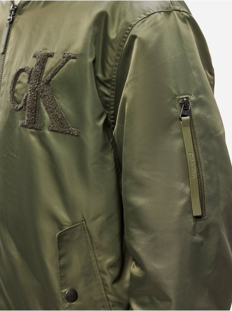 Chaqueta para ponerse - Calvin Klein Caqui - Kiabi