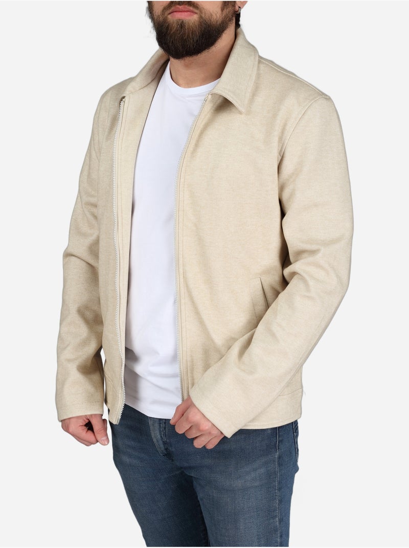 Chaqueta para ponerse - Frilivin Beige - Kiabi