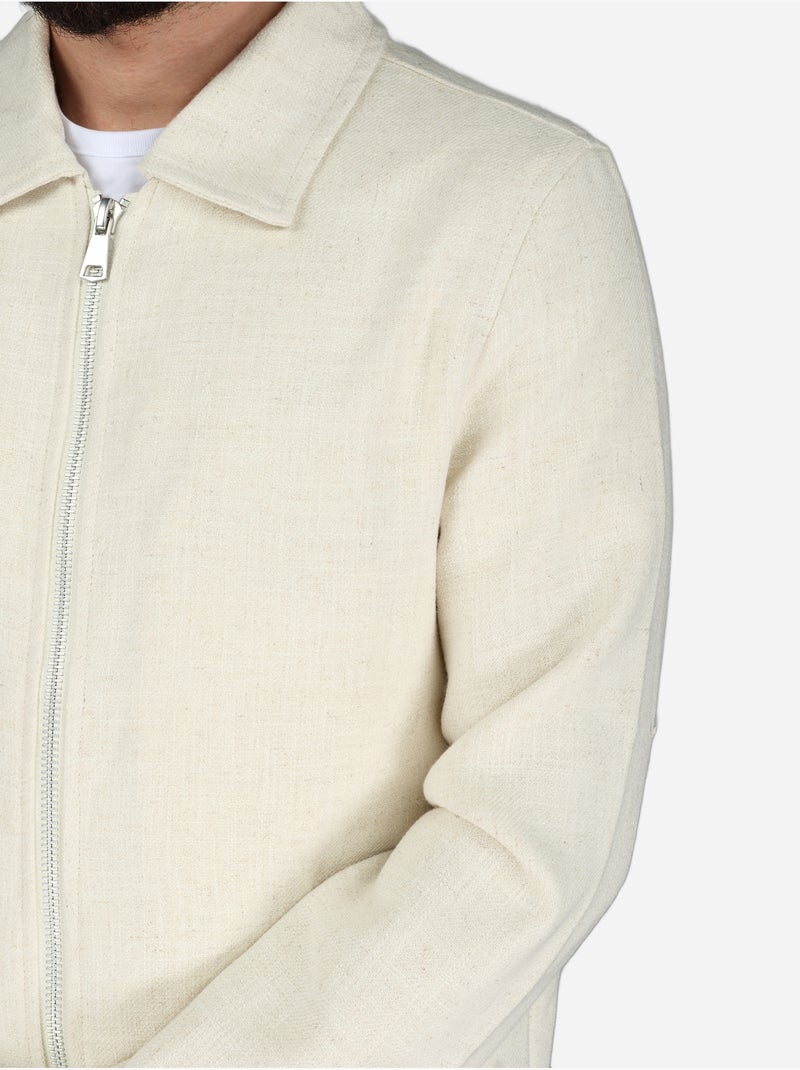 Chaqueta para ponerse - Frilivin Blanco - Kiabi