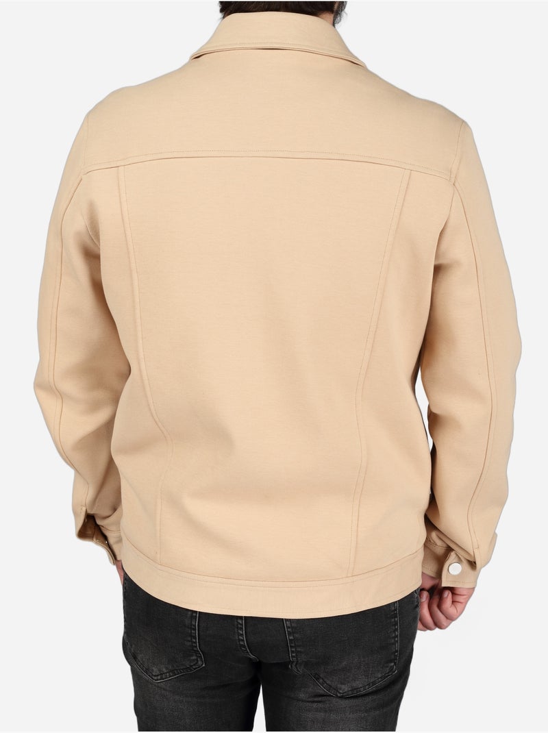 Chaqueta para ponerse - Frilivin Camel - Kiabi