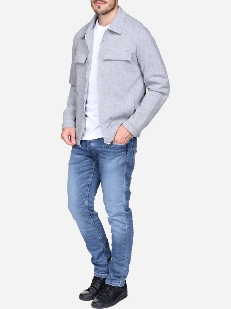 Chaqueta para ponerse - Frilivin Gris oscuro - Kiabi