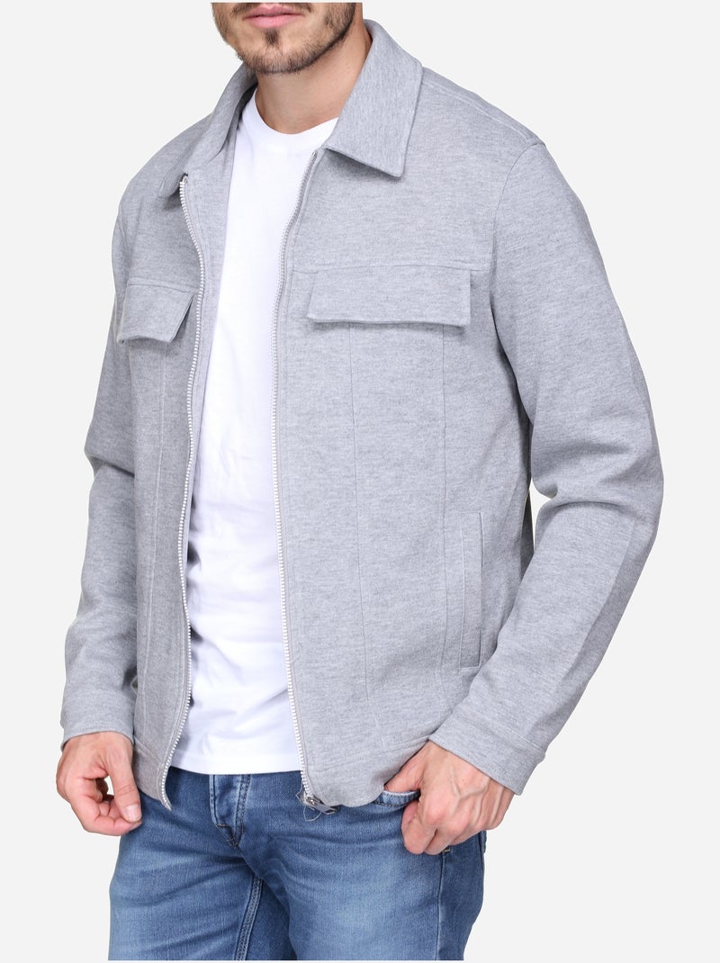 Chaqueta para ponerse - Frilivin Gris oscuro - Kiabi