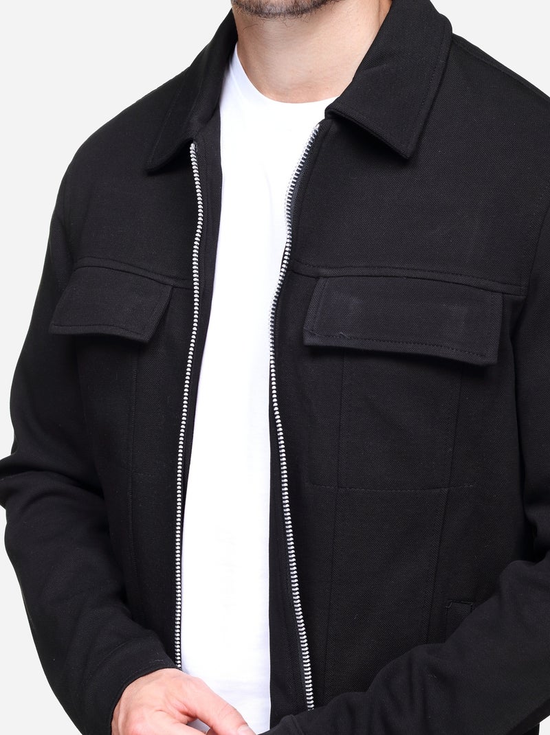 Chaqueta para ponerse - Frilivin Negro - Kiabi