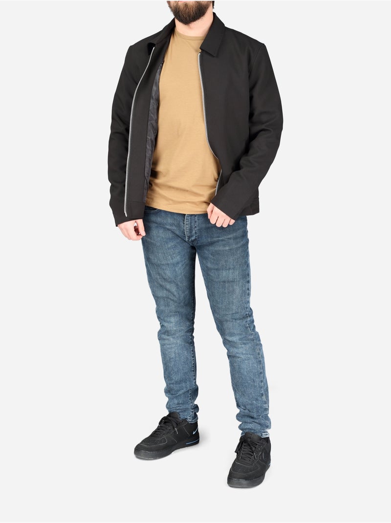 Chaqueta para ponerse - Frilivin Negro - Kiabi