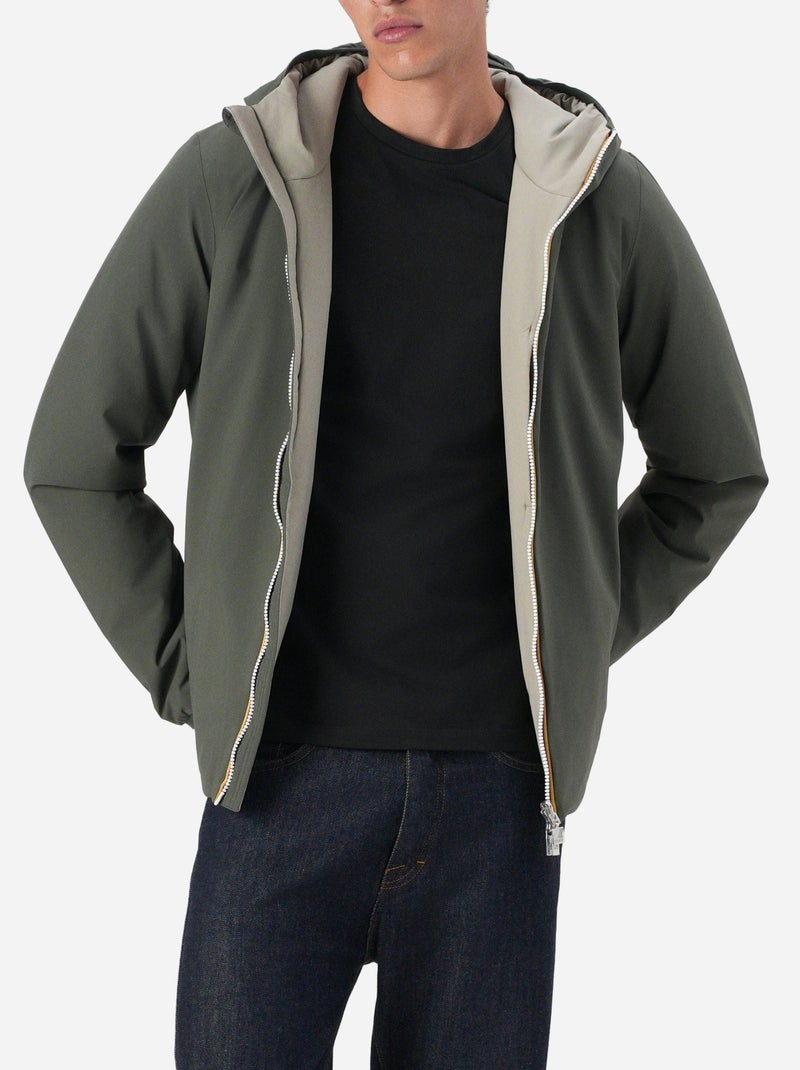 Chaqueta para ponerse - K-Way Caqui - Kiabi