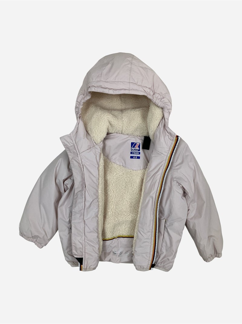 Chaqueta para ponerse - K-Way Rosa - Kiabi