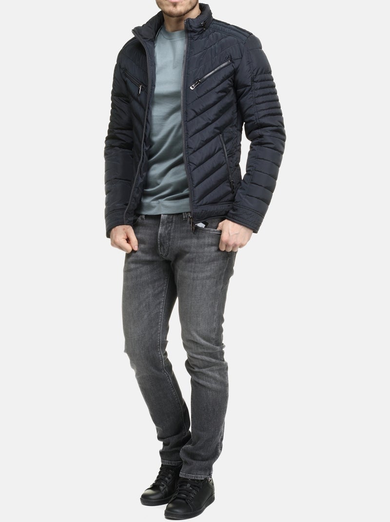 Chaqueta para ponerse - Mentex Azul oscuro - Kiabi