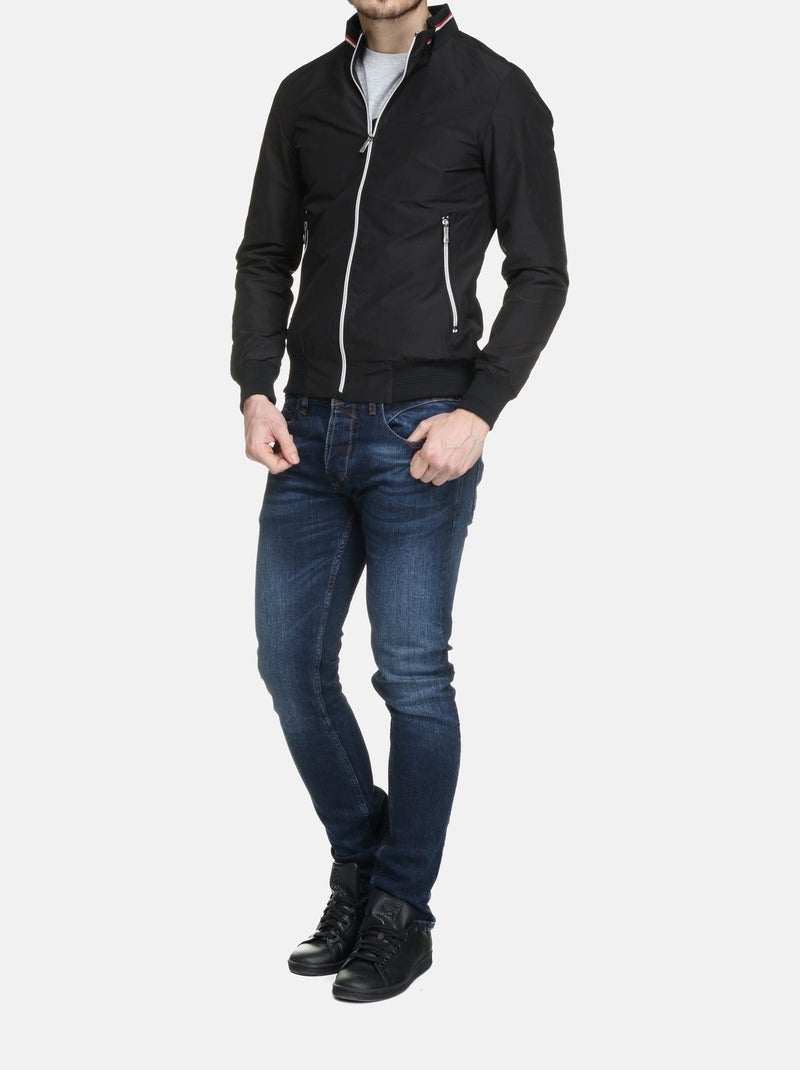 Chaqueta para ponerse - Mentex Negro - Kiabi