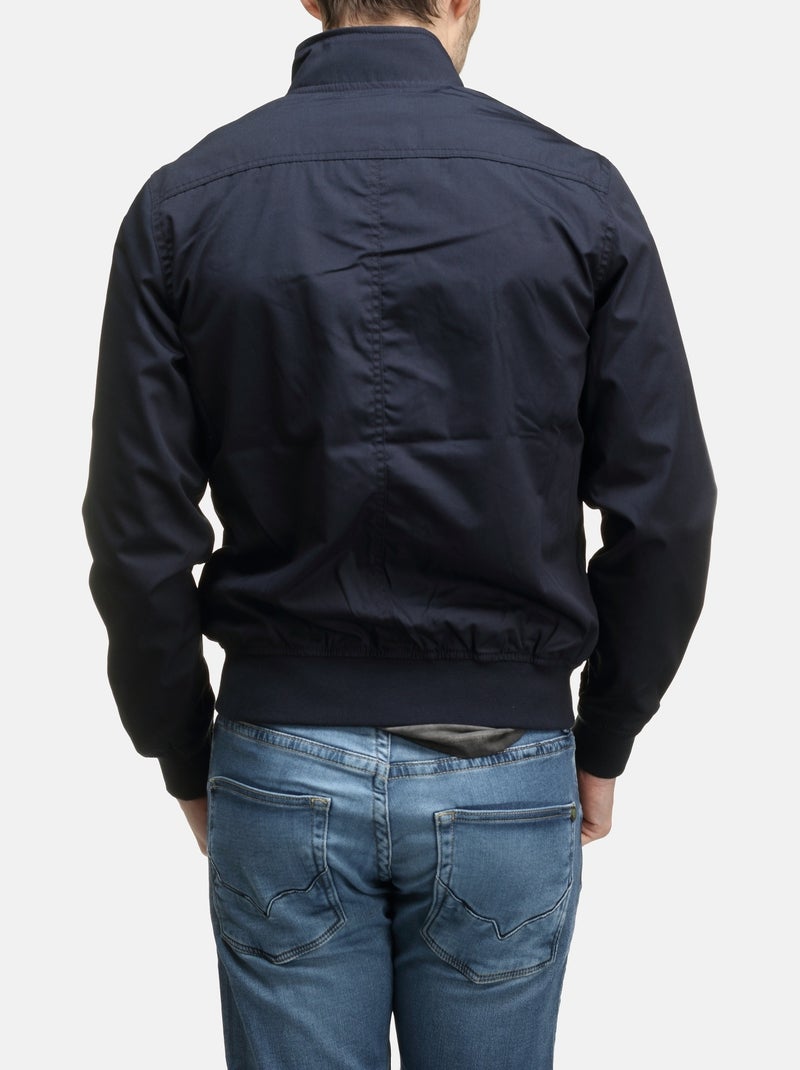 Chaqueta para ponerse - Schott Azul oscuro - Kiabi