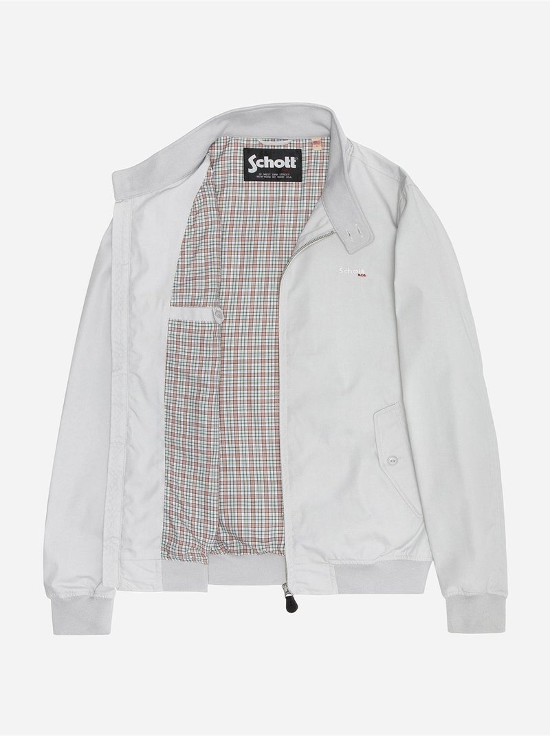 Chaqueta para ponerse - Schott Gris - Kiabi