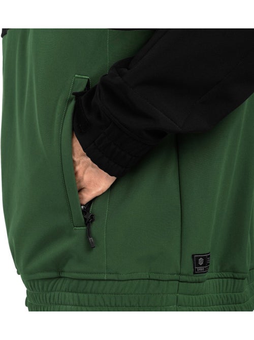 Chaqueta para snowboard/esquí hombre esquí y nieve hombre w1 evergreen - Kiabi
