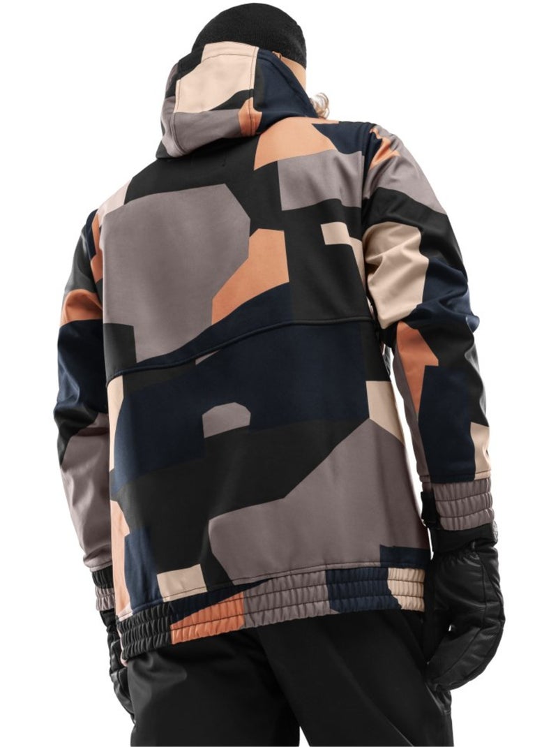Chaqueta para snowboard/esquí hombre esquí y nieve hombre w1 sandboard Negro - Kiabi