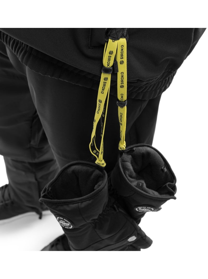 Chaqueta para snowboard/esquí hombre esquí y nieve hombre w1 skywalk Negro - Kiabi