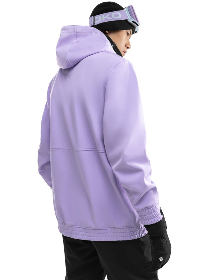 Chaqueta para snowboard/esquí hombre esquí y nieve hombre w1 snowy Lavanda - Kiabi