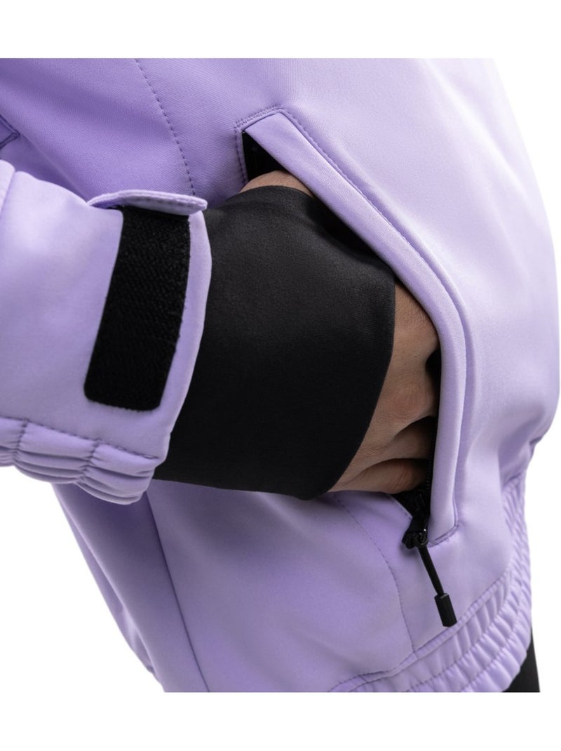 Chaqueta para snowboard/esquí hombre esquí y nieve hombre w1 snowy Lavanda - Kiabi