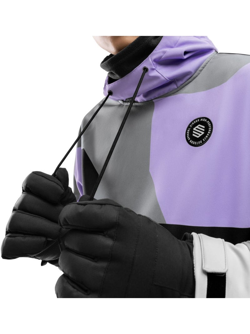 Chaqueta para snowboard/esquí hombre esquí y nieve hombre w1 tignes Lavanda - Kiabi