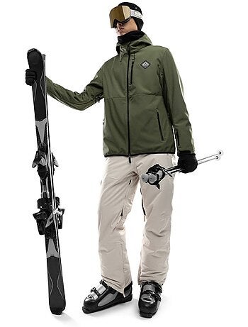 Chaqueta para snowboard/esquí hombre esquí y nieve hombre w2 army
