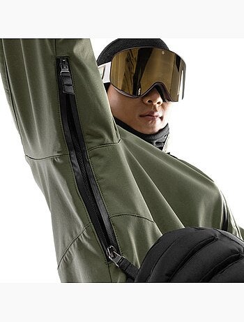 Chaqueta para snowboard/esquí hombre esquí y nieve hombre w2 army