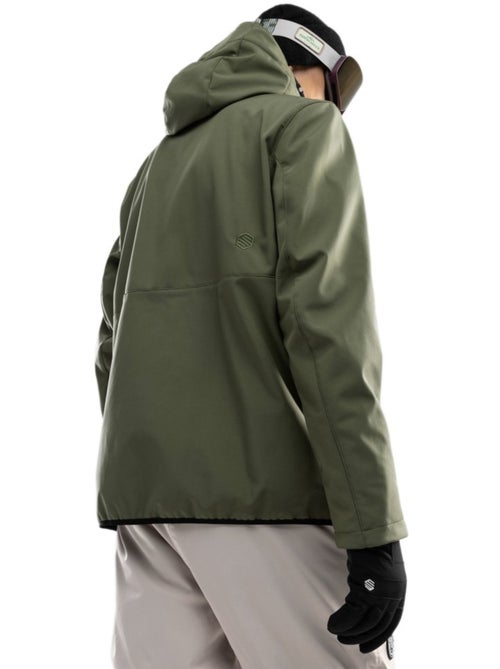 Chaqueta para snowboard/esquí hombre esquí y nieve hombre w2 army - Kiabi