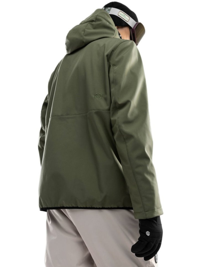 Chaqueta para snowboard/esquí hombre esquí y nieve hombre w2 army Verde - Kiabi