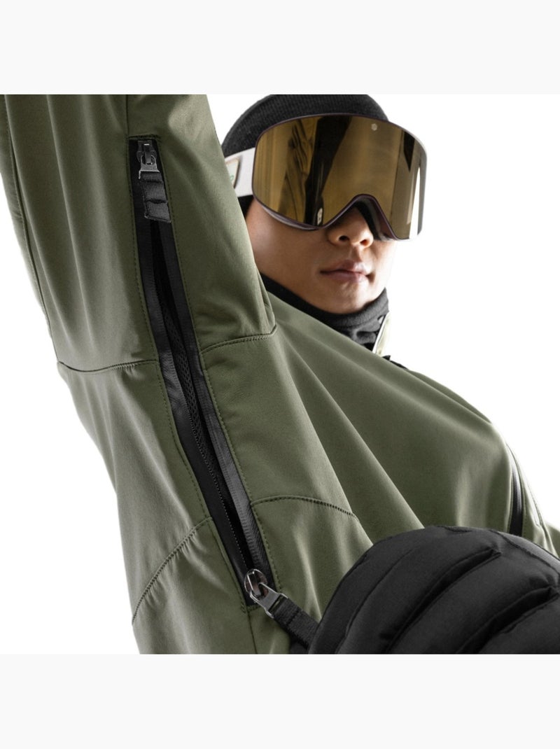 Chaqueta para snowboard/esquí hombre esquí y nieve hombre w2 army Verde - Kiabi