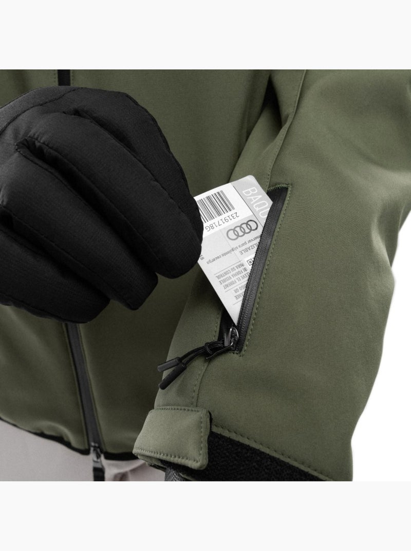 Chaqueta para snowboard/esquí hombre esquí y nieve hombre w2 army Verde - Kiabi