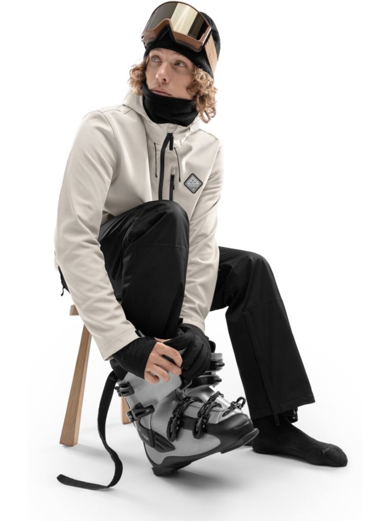 Chaqueta para snowboard/esquí hombre esquí y nieve hombre w2 cerro Beige - Kiabi