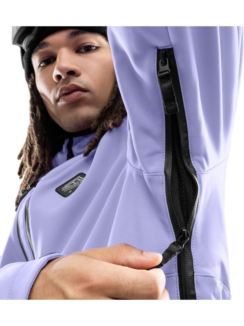 Chaqueta para snowboard/esquí hombre esquí y nieve hombre w2 makalu Lavanda - Kiabi