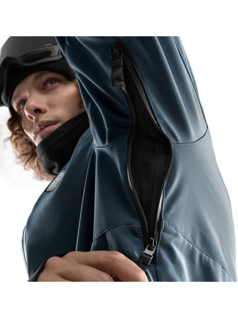 Chaqueta para snowboard/esquí hombre esquí y nieve hombre w2 monsoon Azul - Kiabi