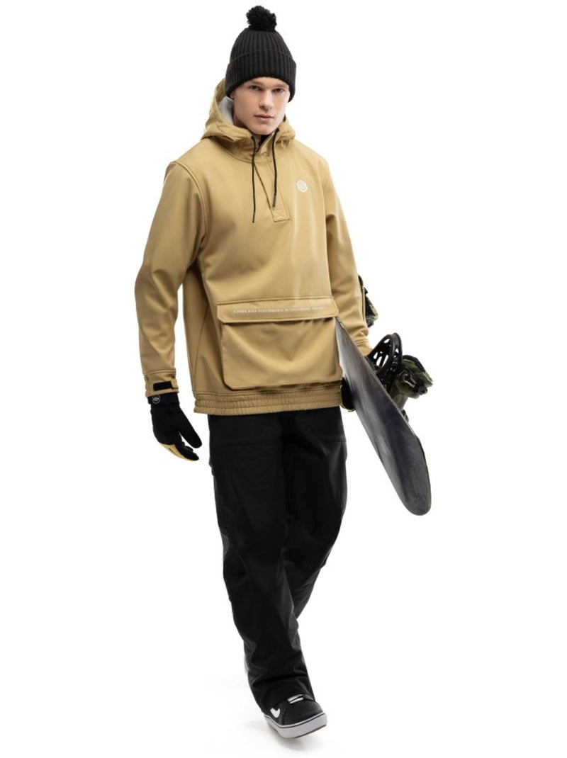Chaqueta para snowboard/esquí hombre esquí y nieve hombre w3 kamui Beige - Kiabi