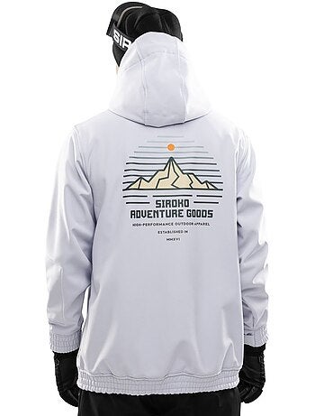 Chaqueta para snowboard/esquí hombre esquí y nieve hombre w3 lhotse