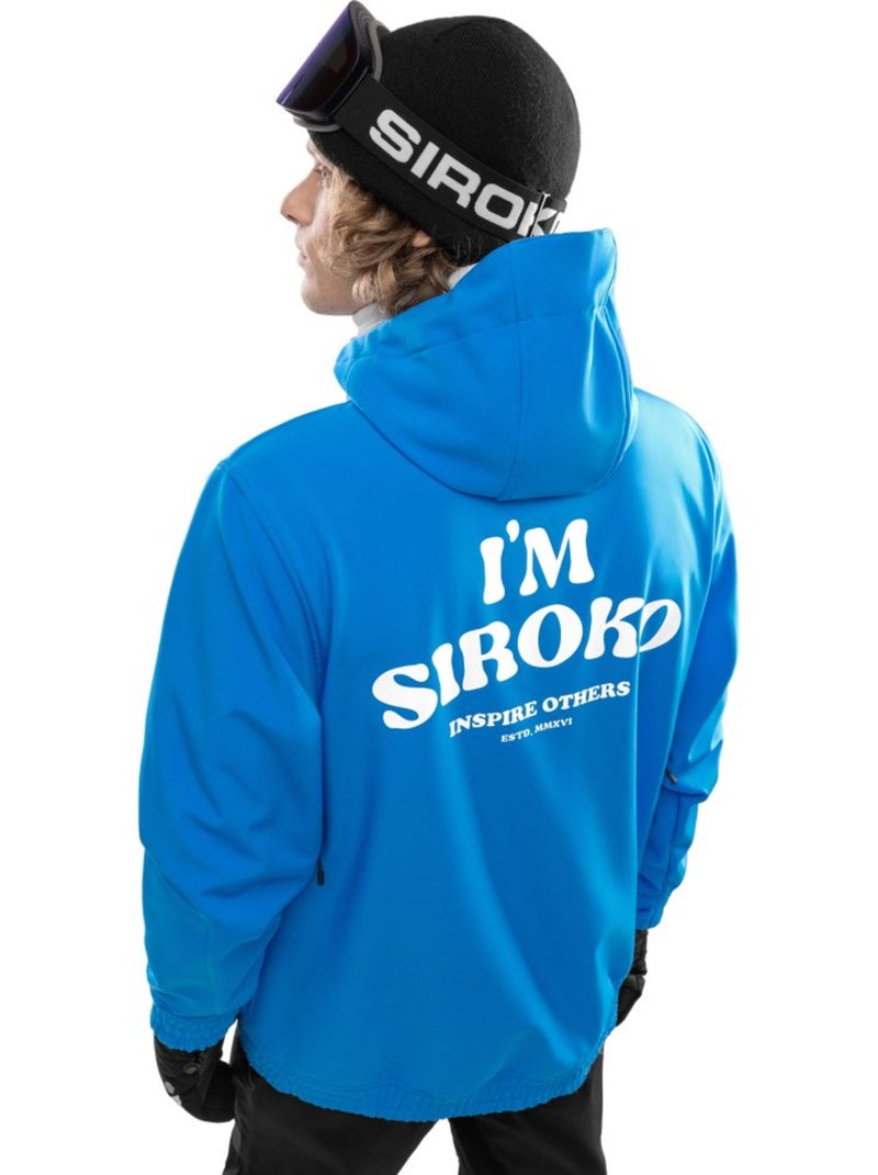 Chaqueta para snowboard/esquí hombre esquí y nieve hombre w3 ollie Azul - Kiabi