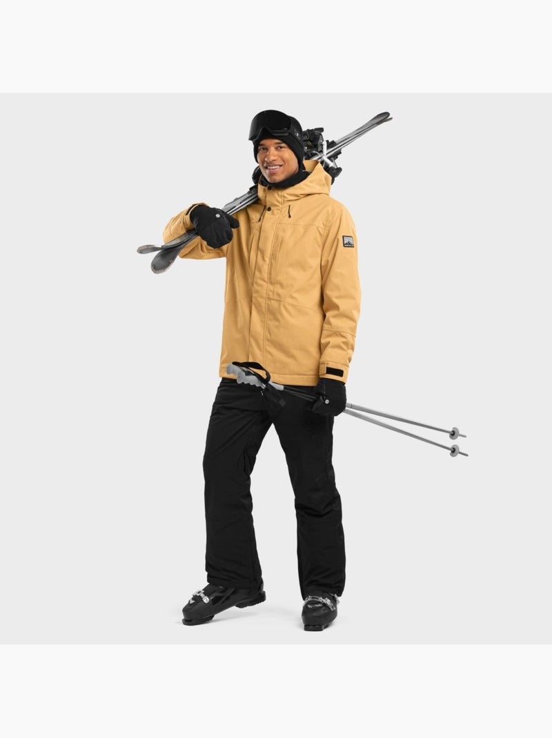 Chaqueta para snowboard/esquí hombre esquí y nieve hombre w4 graupel Beige - Kiabi