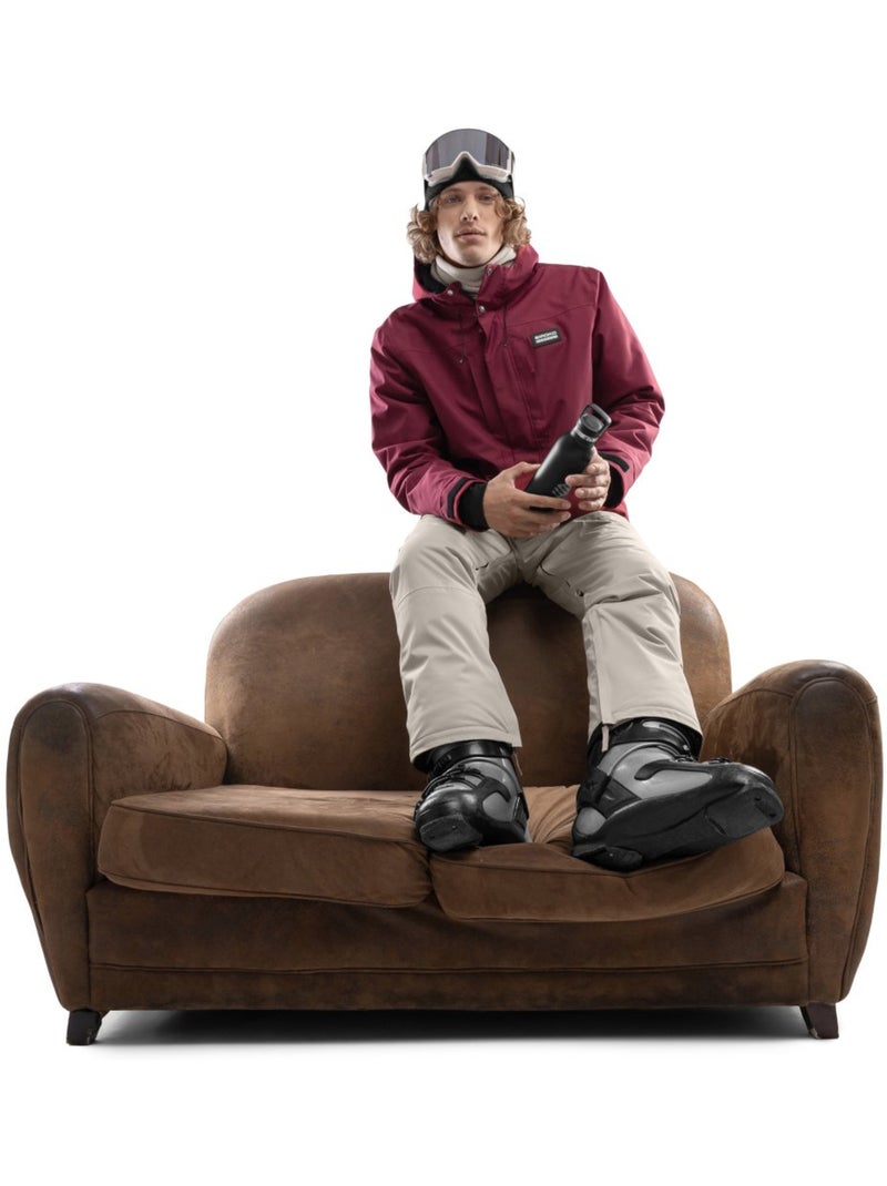 Chaqueta para snowboard/esquí hombre esquí y nieve hombre w4 russet Rojo ladrillo - Kiabi