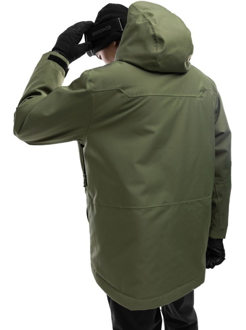 Chaqueta para snowboard/esquí hombre esquí y nieve hombre w4 streif Verde - Kiabi