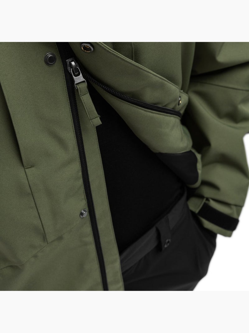 Chaqueta para snowboard/esquí hombre esquí y nieve hombre w4 streif Verde - Kiabi