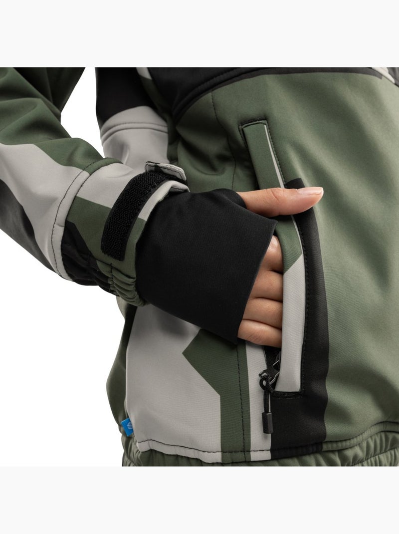 Chaqueta para snowboard/esquí mujer esquí y nieve mujer w1-w corbet Verde - Kiabi