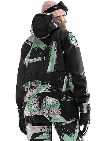 Chaqueta para snowboard/esquí mujer esquí y nieve mujer w1-w crest