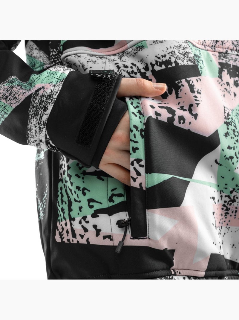 Chaqueta para snowboard/esquí mujer esquí y nieve mujer w1-w crest Multicolor - Kiabi