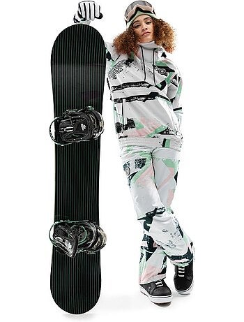 Chaqueta para snowboard/esquí mujer esquí y nieve mujer w1-w delirium
