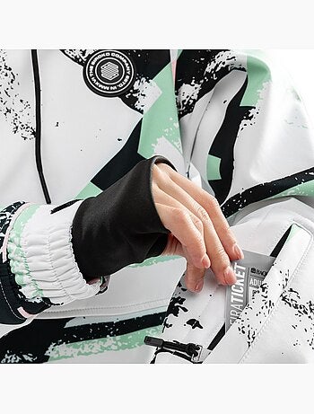 Chaqueta para snowboard/esquí mujer esquí y nieve mujer w1-w delirium