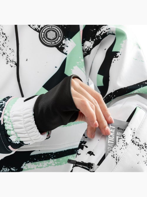 Chaqueta para snowboard/esquí mujer esquí y nieve mujer w1-w delirium - Kiabi
