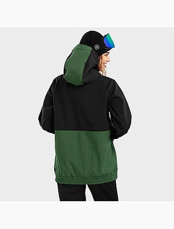 Chaqueta para snowboard/esquí mujer esquí y nieve mujer w1-w evergreen