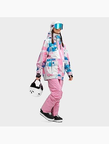 Chaqueta para snowboard/esquí mujer esquí y nieve mujer w1-w holi