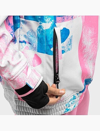 Chaqueta para snowboard/esquí mujer esquí y nieve mujer w1-w holi