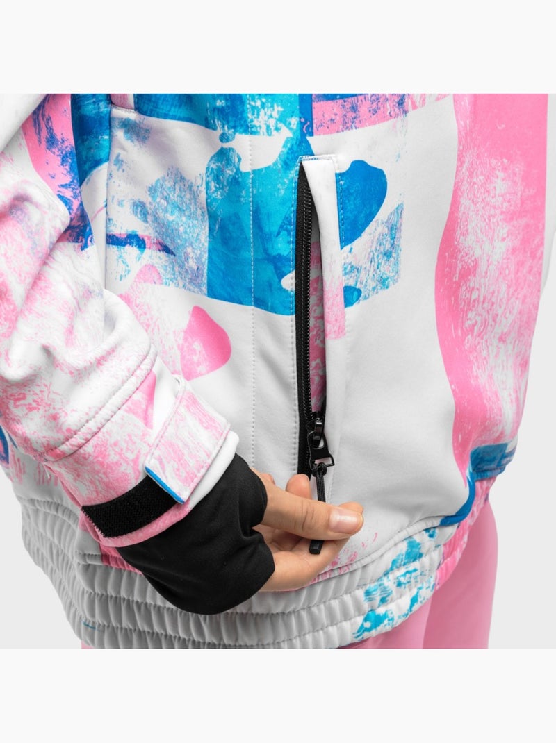 Chaqueta para snowboard/esquí mujer esquí y nieve mujer w1-w holi Rosa - Kiabi