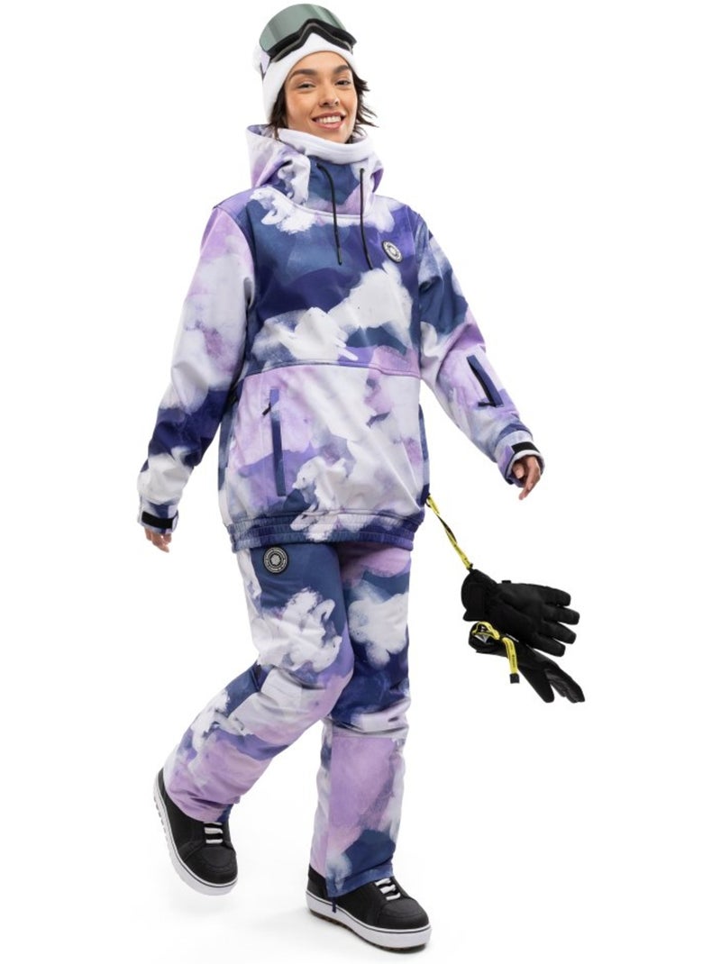 Chaqueta para snowboard/esquí mujer esquí y nieve mujer w1-w kumo Violeta - Kiabi