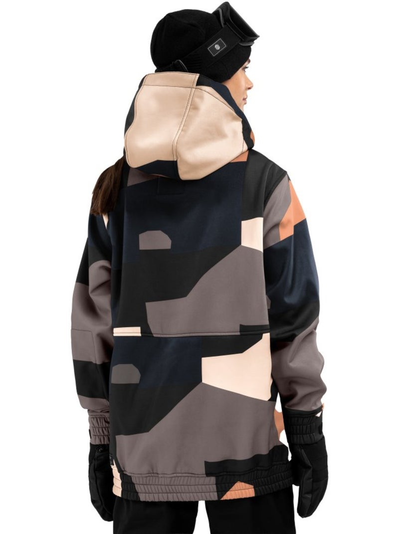 Chaqueta para snowboard/esquí mujer esquí y nieve mujer w1-w sandboard Negro - Kiabi